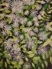 Purple Daisies watercolour painting 