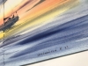 Yachts at sunset #7