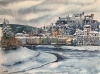 Salzburg winter scene