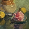 Pink and Yellow - Still Life with lemons