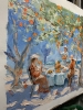 Picnic by the tangerine trees.
