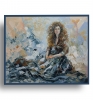 Woman in Blue.