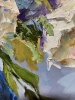Summer Bouquet in Cobalt Vase