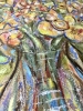 “Symphony of Blossoms” – Original Mixed Media Floral Painting