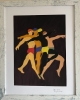 Dancers in synchronicity 