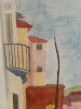 The Lone Woman Walking Down the Hill