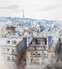 Blue hour of Paris