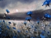 Cornflowers Under The Moon No11