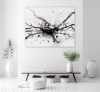  Large Black and white Nebula Abstract 1
