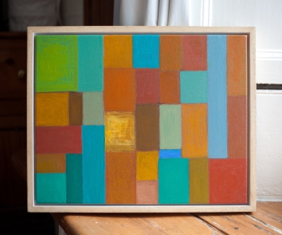 Autumn Dawn - Abstract Landscape