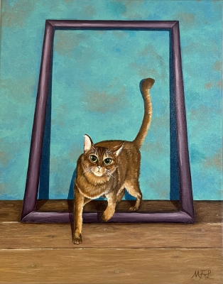 Cat Out of the Frame