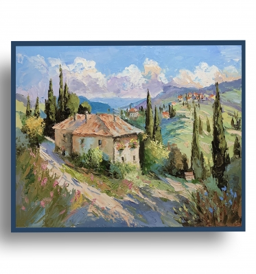 Tuscany : Cypress Pathway