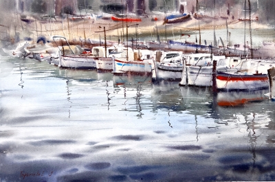 Boats at the pier #2