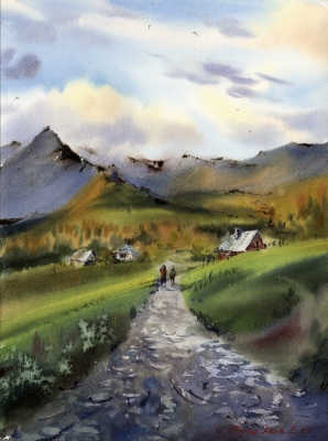 Morning over the Tatras