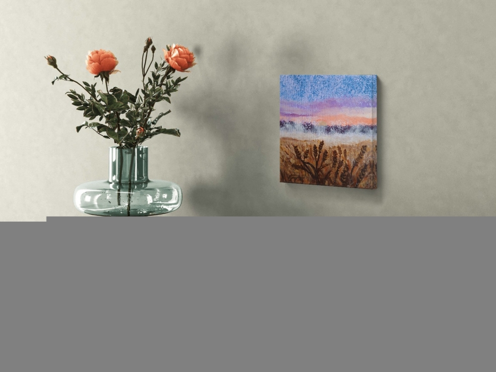 Wheatfield at sunrise