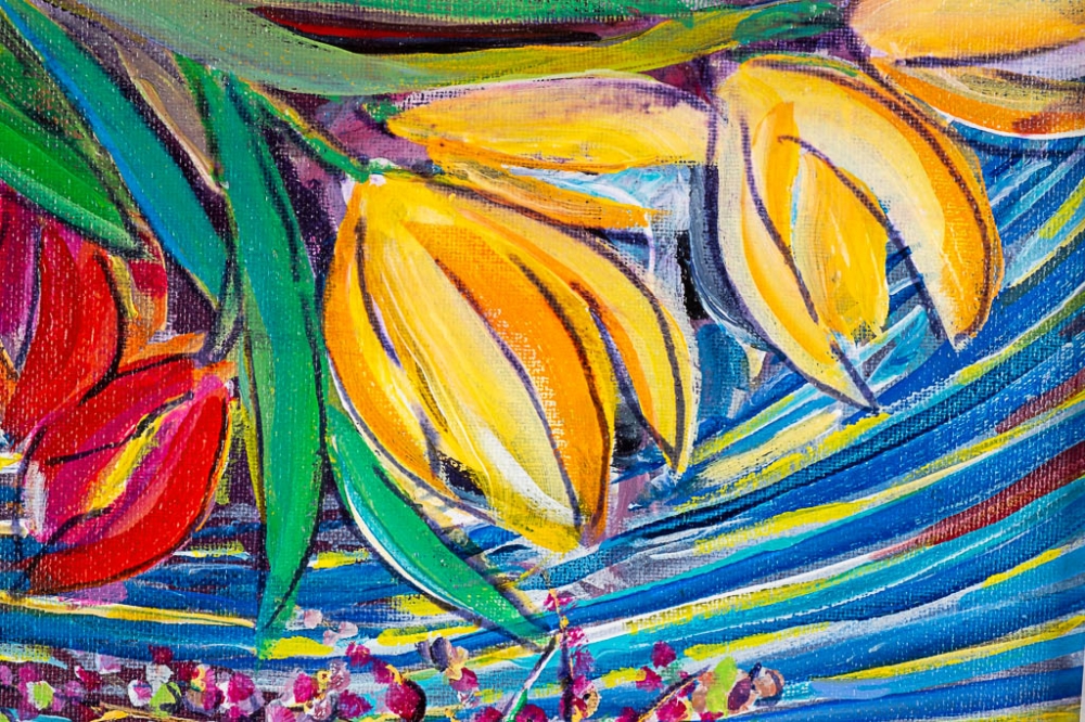 Flower Agganging Flat Lay