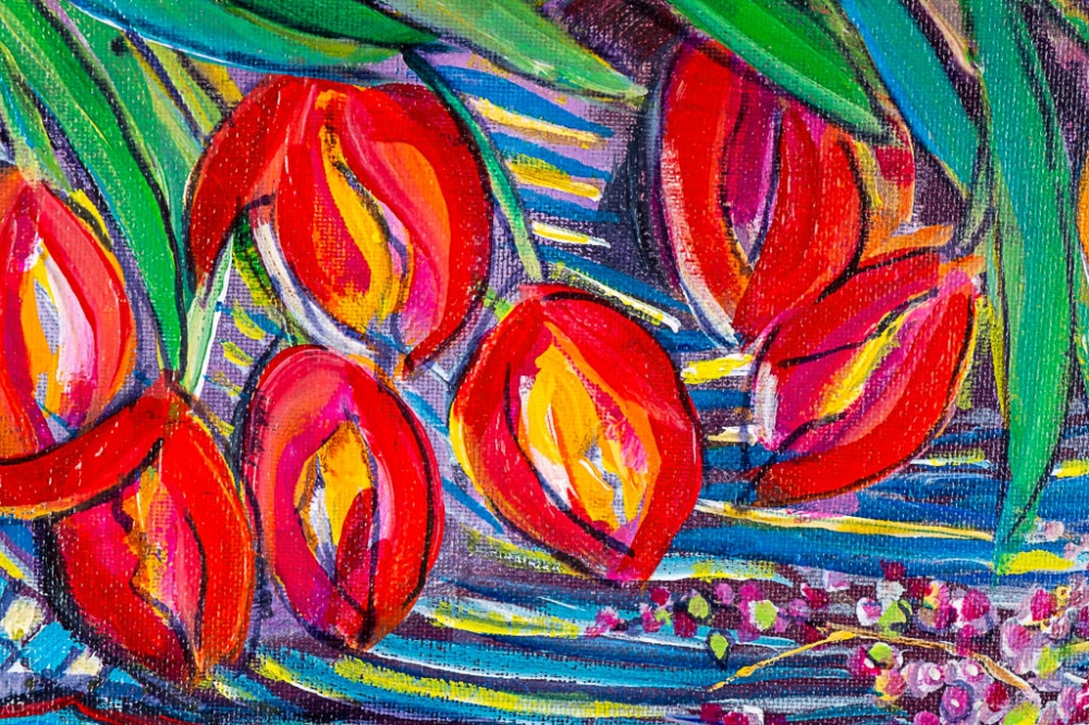 Flower Agganging Flat Lay