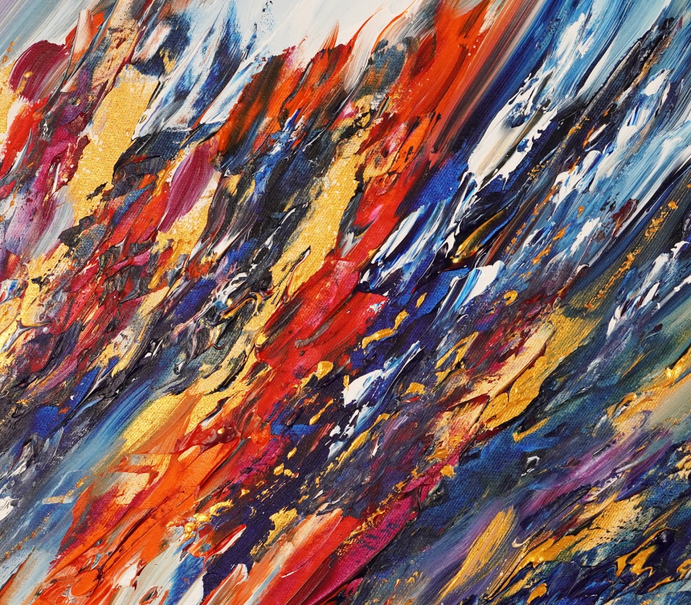 Slim: Blue Magenta Gold 4