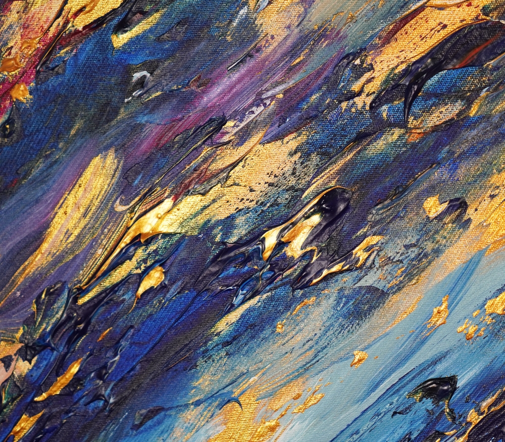 Slim: Blue Magenta Gold 4