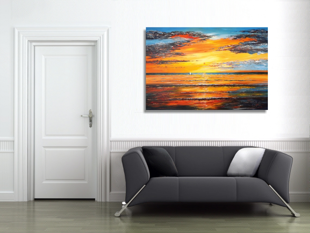 Romantic Seaside Sailing XL 2