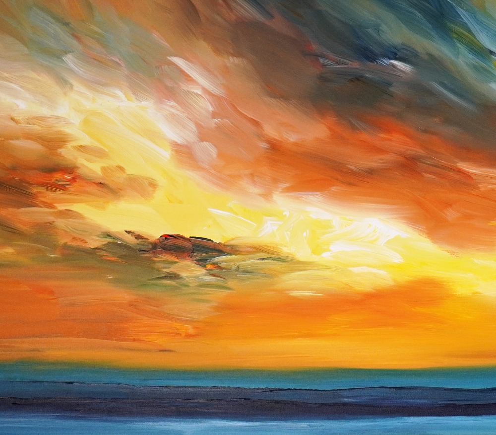 Romantic Evening Landscape XL 2