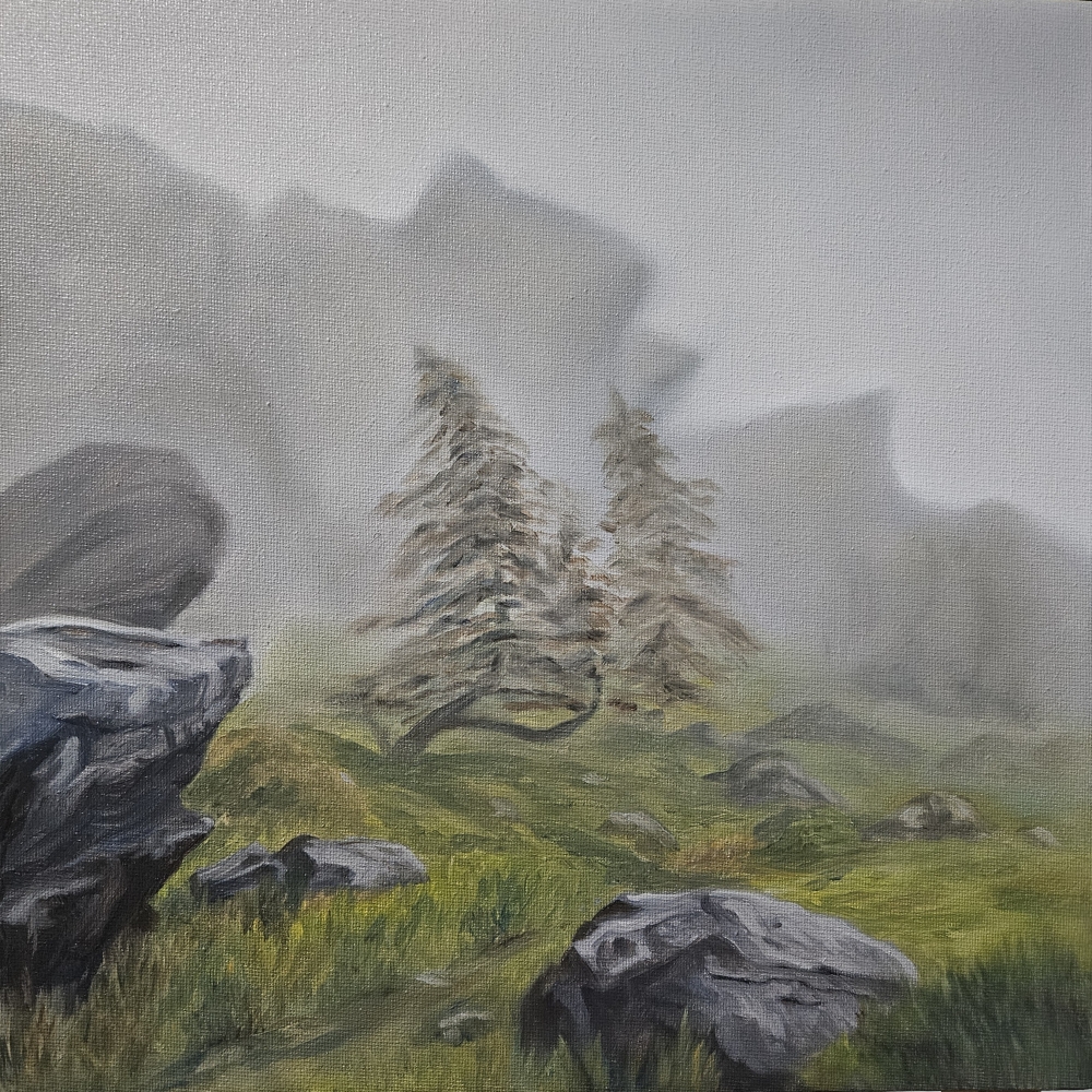 Mistry morning in the Roaches