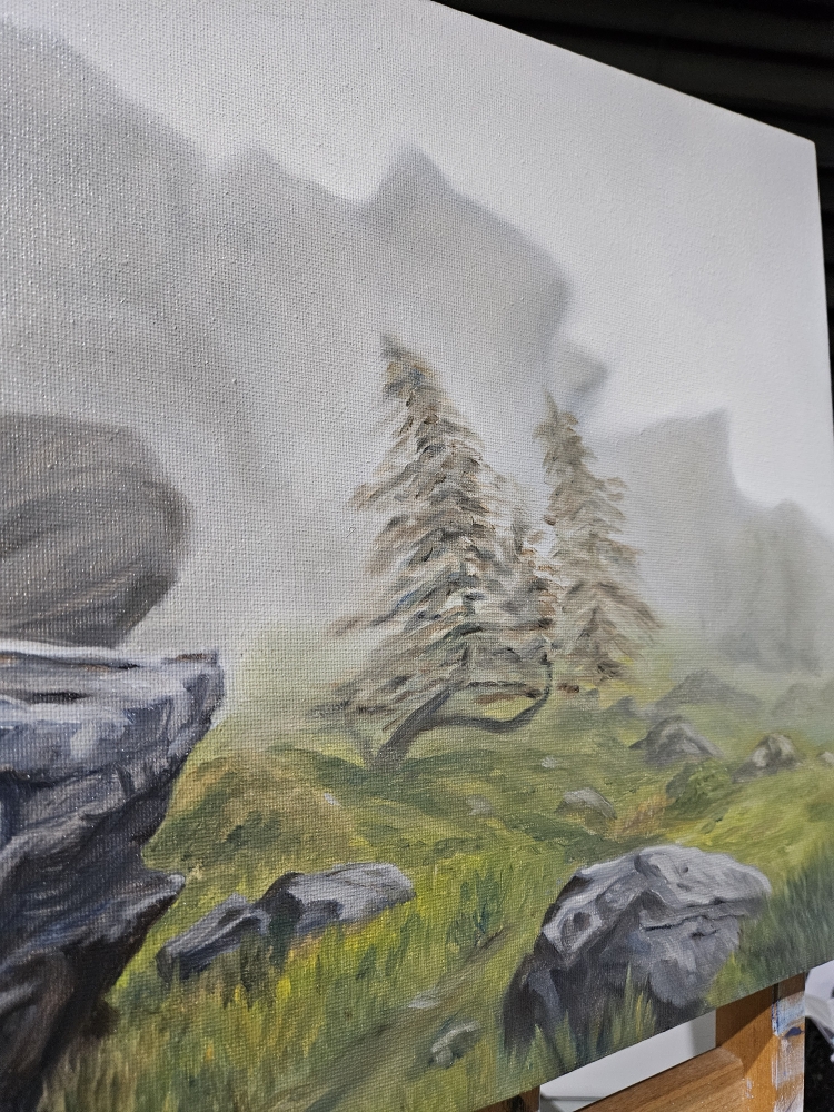 Mistry morning in the Roaches