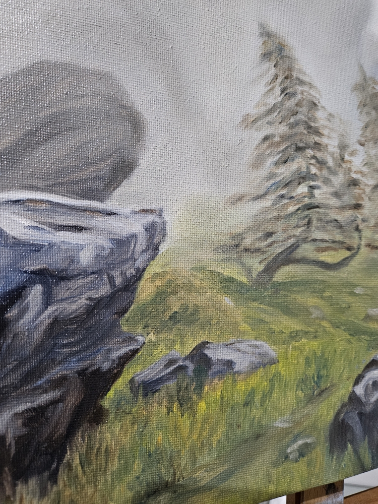 Mistry morning in the Roaches