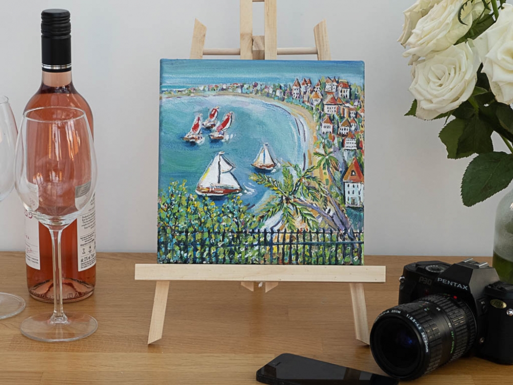 Red Roofs by the Sea