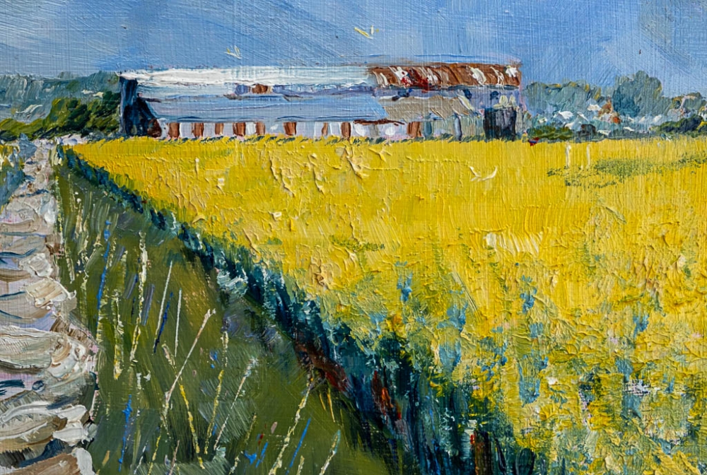 Rusty Barns in The Cotswolds