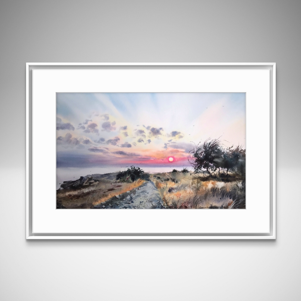 Sunset on the sea Cyprus #3