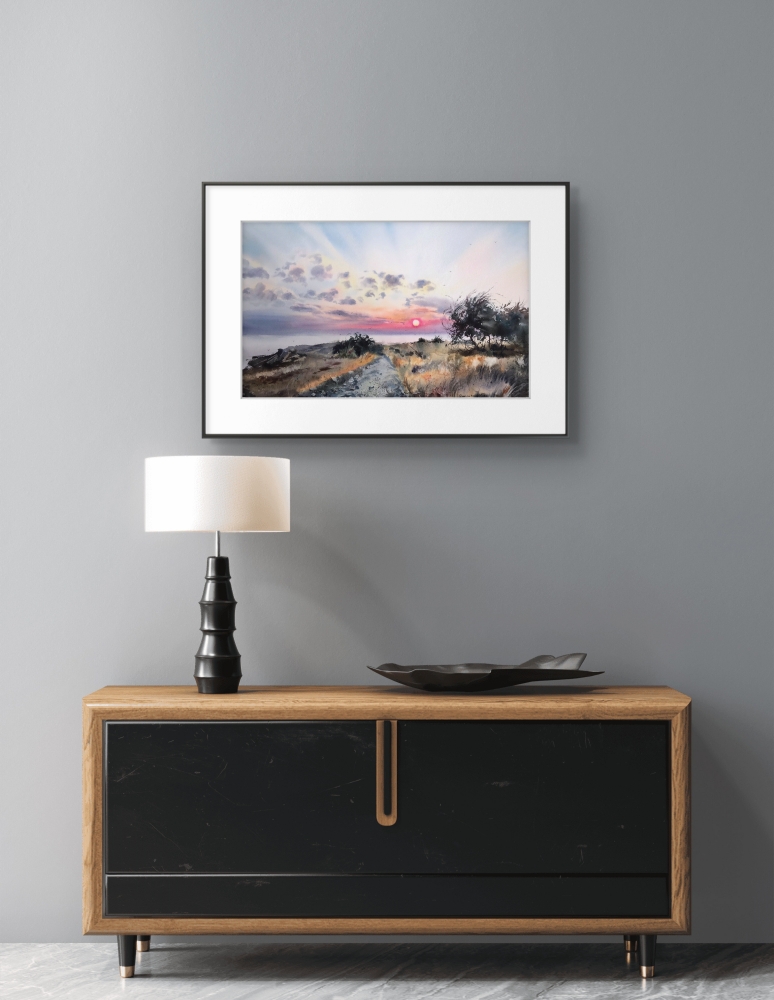 Sunset on the sea Cyprus #3