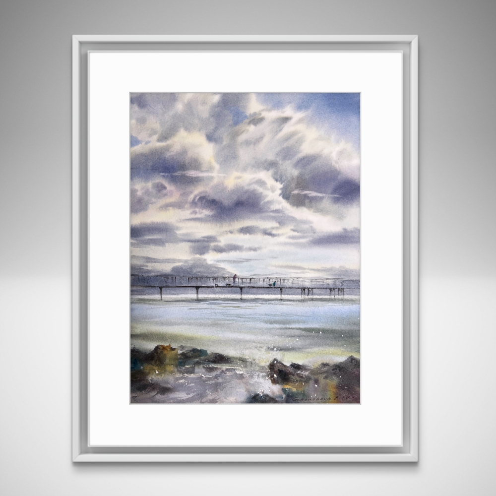 Walk along the sea bridge #2