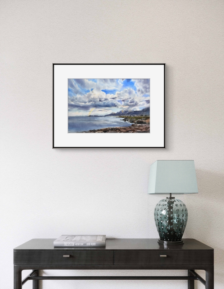 Sea coast of Cyprus Clouds #5