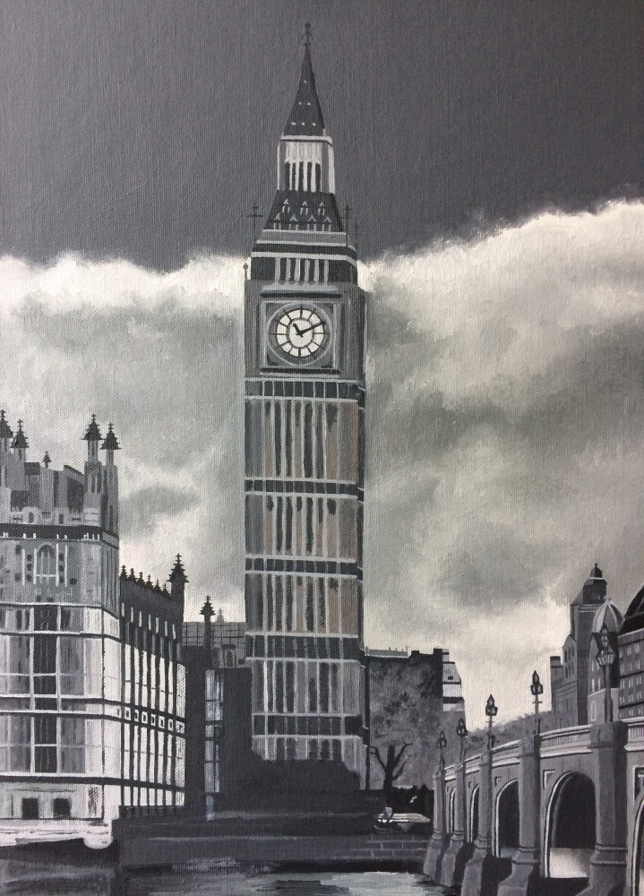 Buses On Westminster Bridge