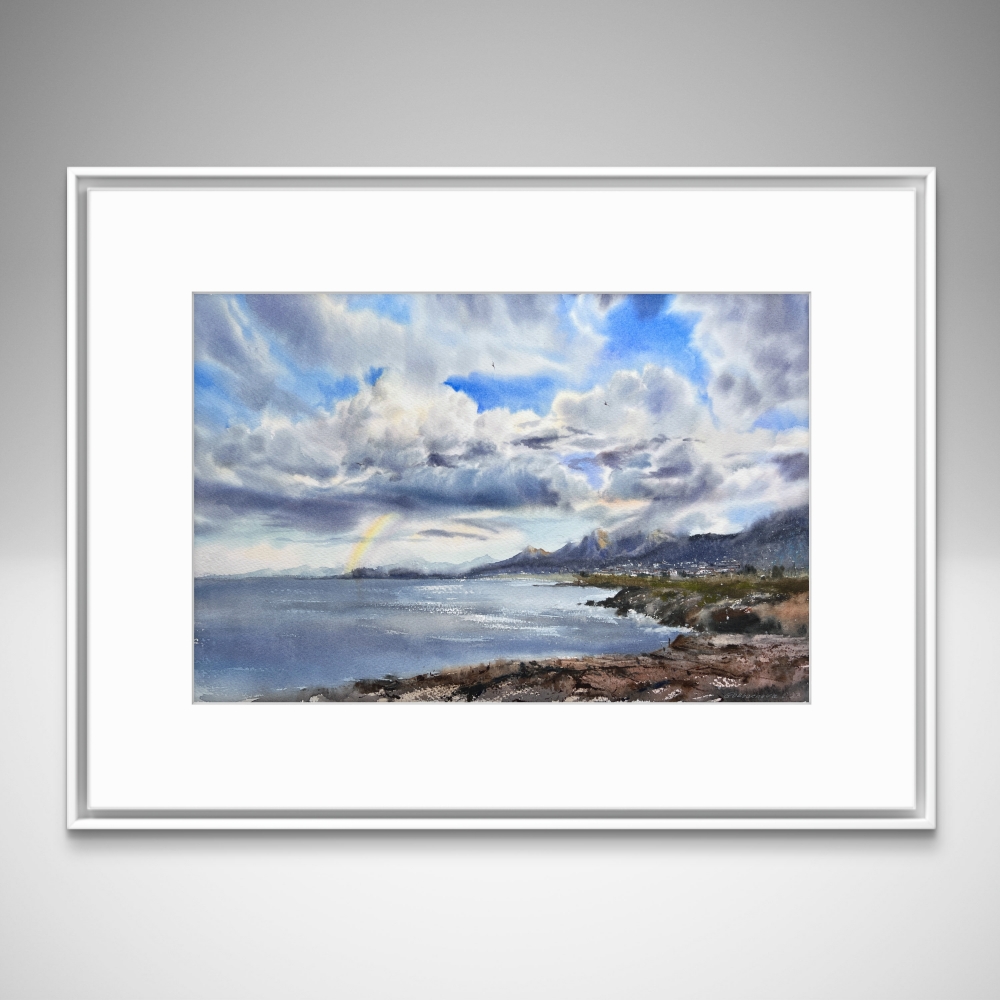 Sea coast of Cyprus Clouds #5