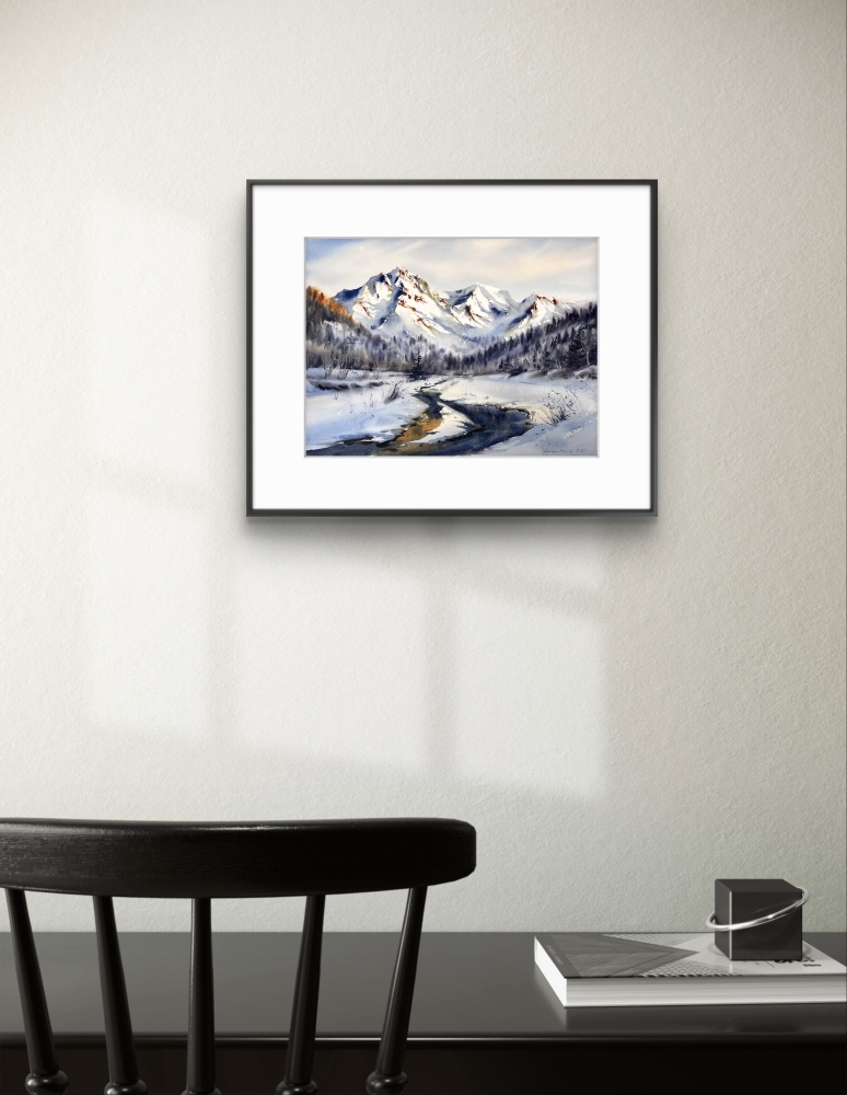 Valley's Winter Dream