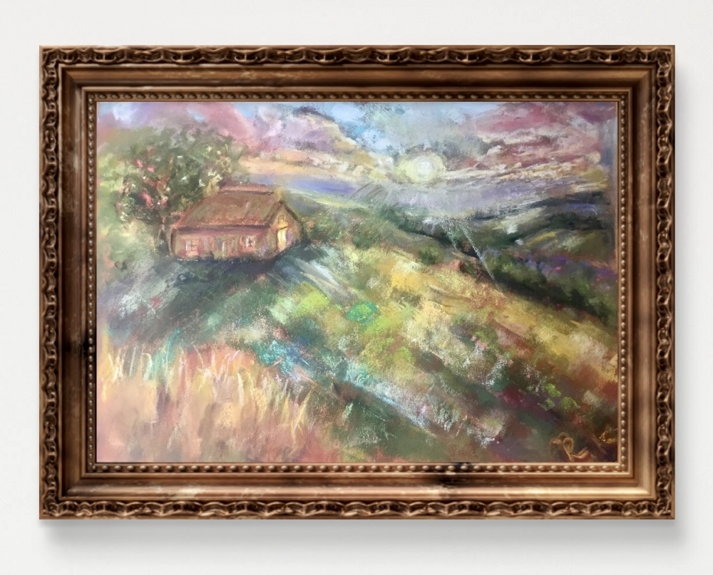 Dawn Over the Whispering Meadow