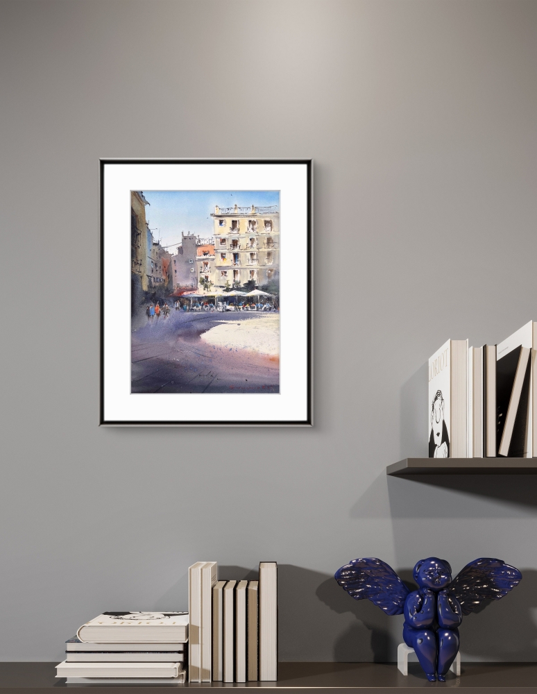 Valencia Sunlit Square