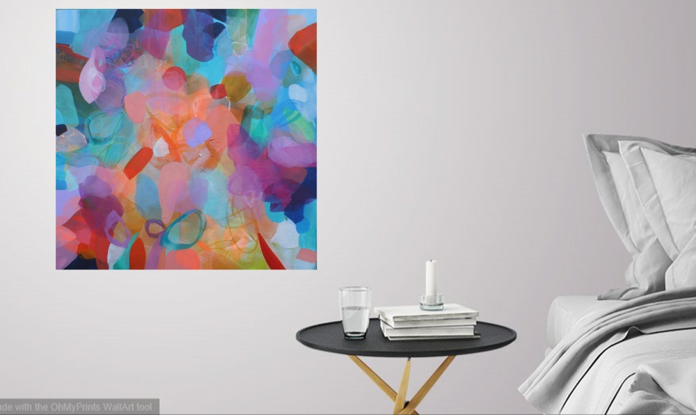 Forgotten Beauty  60 x 60 cm