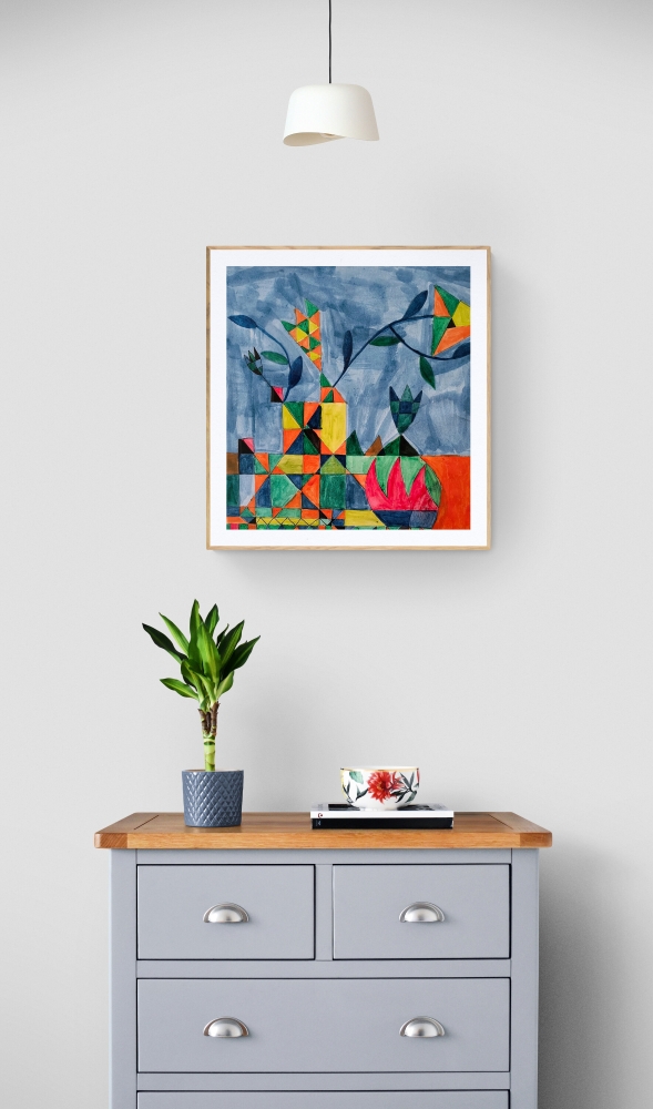 Garden with Crazy Paving