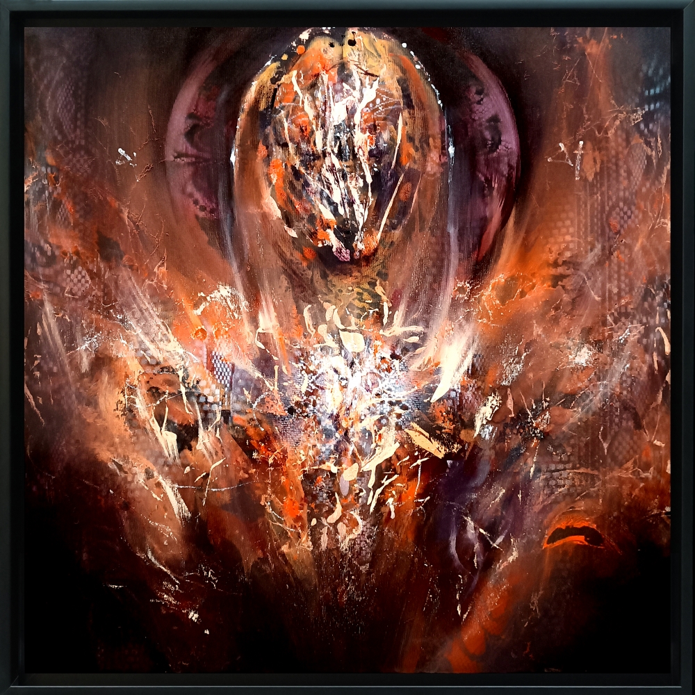 The Incandescent Heart of the Cosmic Angel