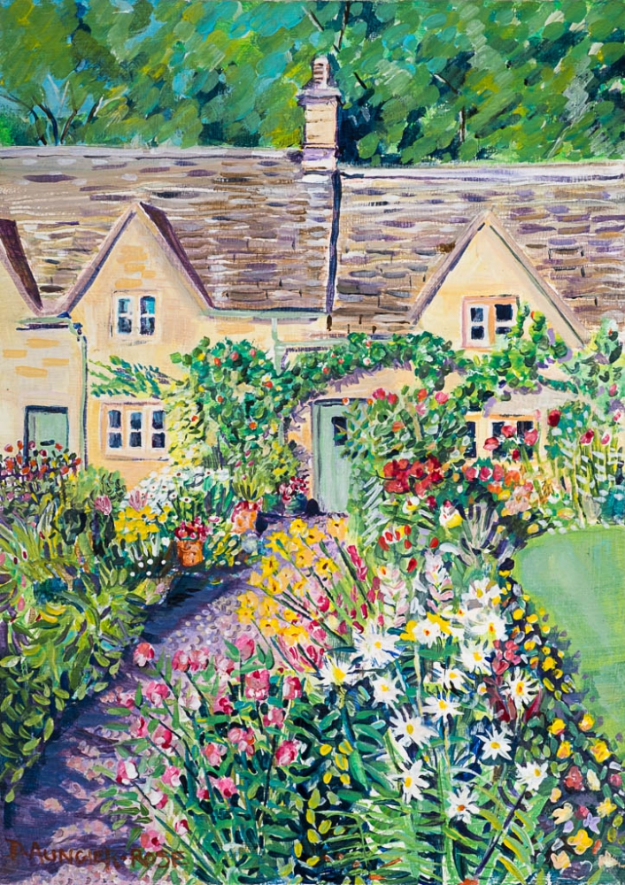 Bibury Cottage garden