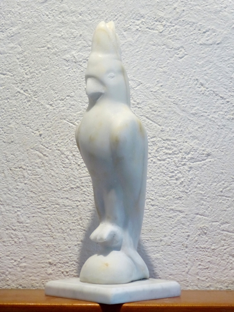 Carrara Marble Wild Animal - Parrot