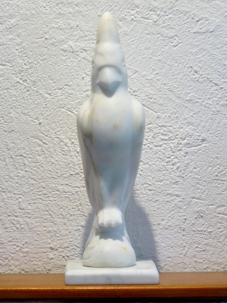 Carrara Marble Wild Animal - Parrot