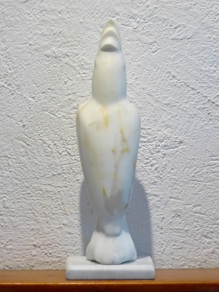 Carrara Marble Wild Animal - Parrot