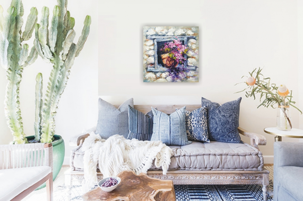 Country life story in pink