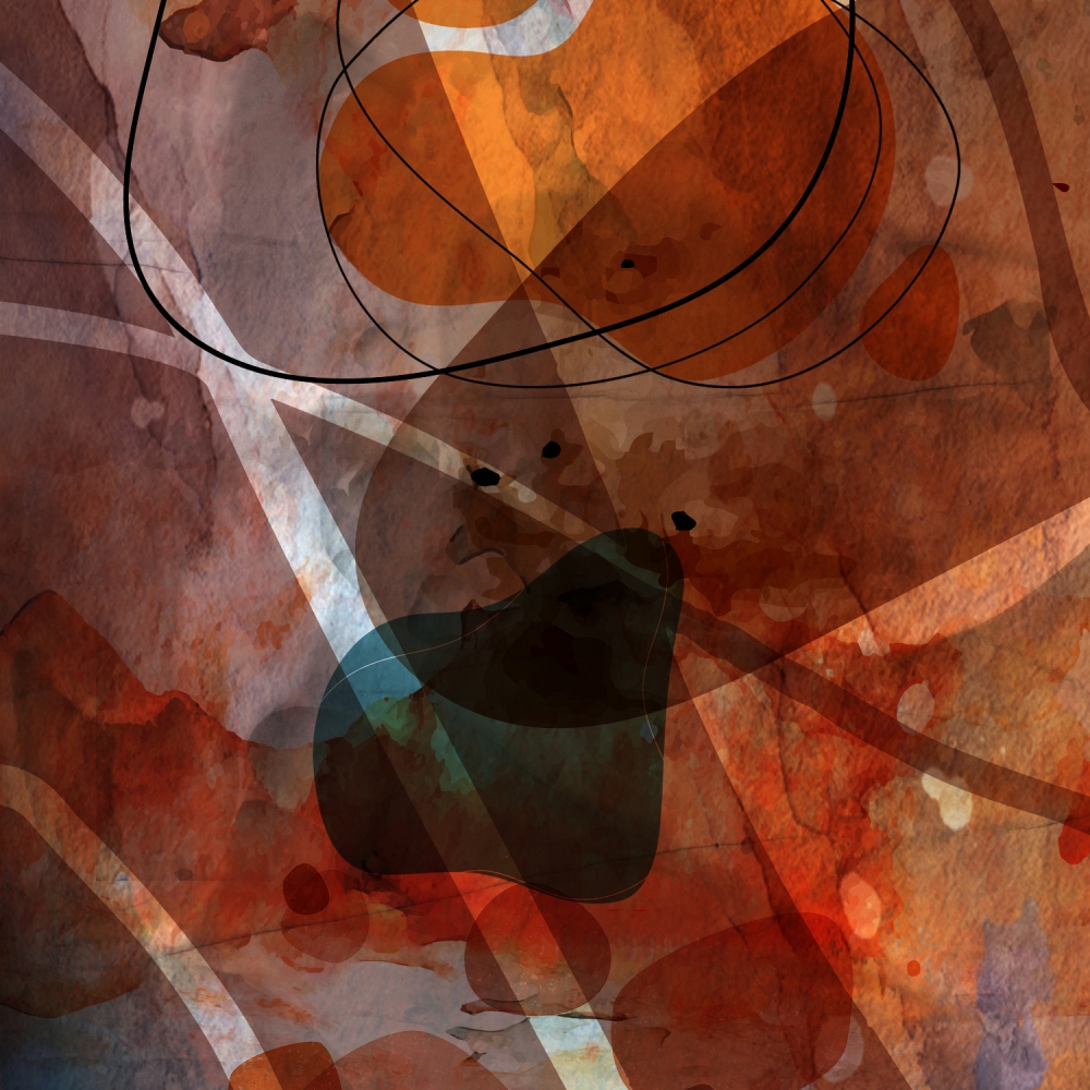 Dusty Riverbed - Diptych