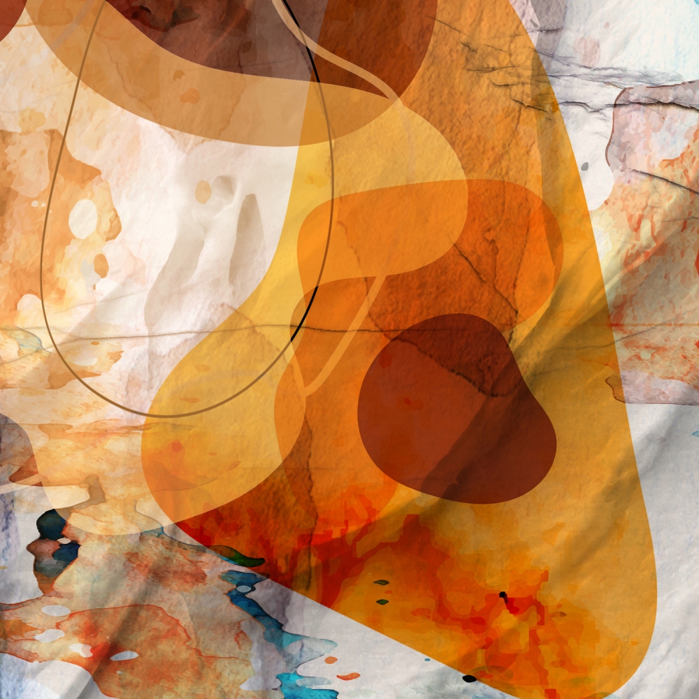 Dusty Riverbed - Diptych