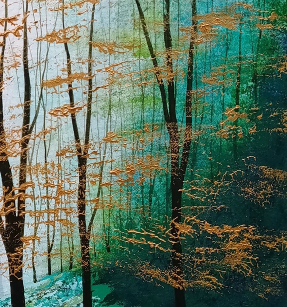 Edge of Stillness Forest Light